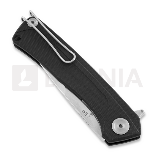 ANV Knives Z100 Plain edge 折叠刀, G10, 黑色