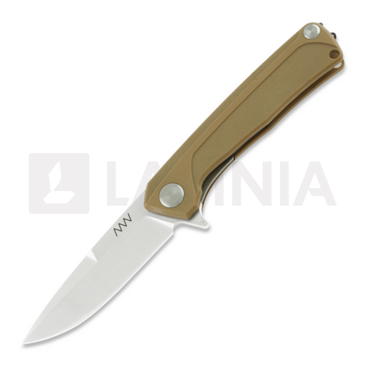 Складной нож ANV Knives Z100 Plain edge, G10, coyote