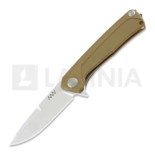 ANV Knives Z100 Plain edge 접이식 나이프, G10, coyote