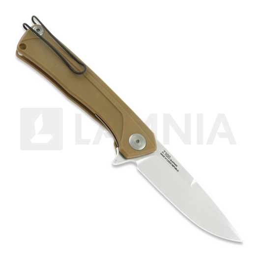 ANV Knives Z100 Plain edge folding knife, G10, coyote