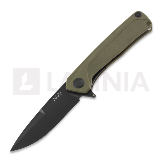 Liigendnuga ANV Knives Z100 - Sleipner DLC - G10, roheline