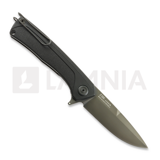 ANV Knives Z100 - Sleipner DLC - GRN sulankstomas peilis, juoda