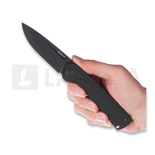 ANV Knives Z200 BB - Sleipner DLC - G10 סכין מתקפלת, שחור