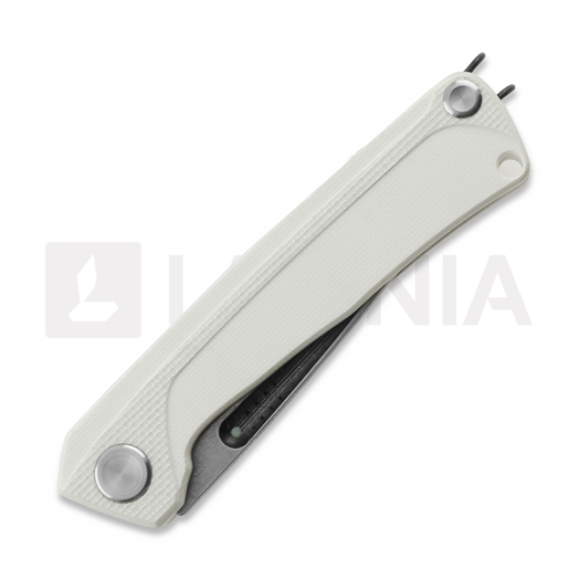 ANV Knives Z200 BB - Sleipner Stonewash - G10 sulankstomas peilis, balta