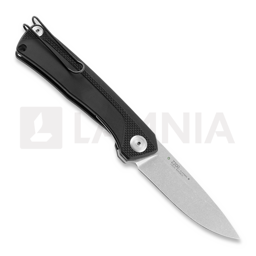 ANV Knives Z200 Plain edge folding knife, G10, black