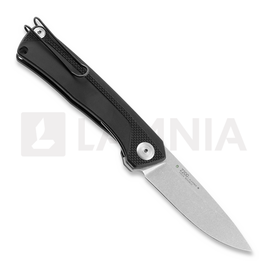 ANV Knives Z200 Plain edge 折叠刀, G10, 黑色