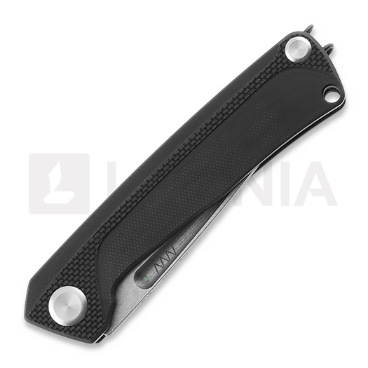 ANV Knives Z200 Plain edge 折叠刀, G10, 黑色