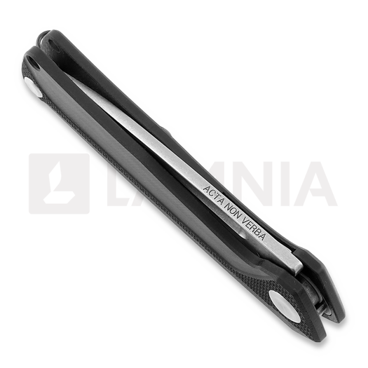 ANV Knives Z200 Plain edge 折叠刀, G10, 黑色