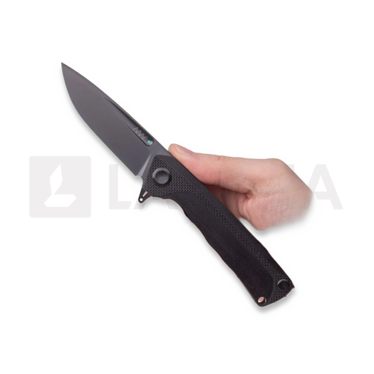 Couteau pliant ANV Knives Z200 Plus - Sleipner DLC - G10, noir