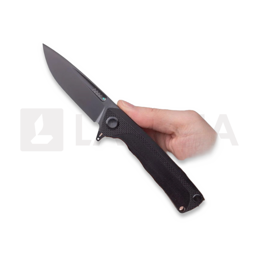 ANV Knives Z200 Plus - Sleipner DLC - G10 összecsukható kés, fekete