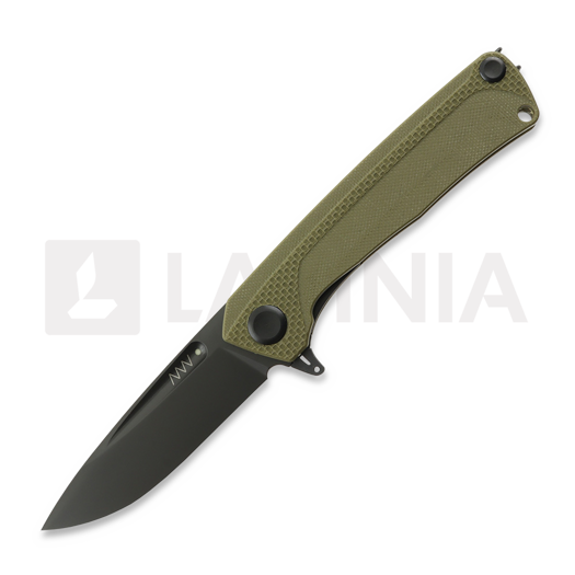Saliekams nazis ANV Knives Z200 Plus - Sleipner DLC - G10, zaļš