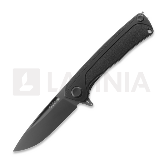 ANV Knives Z200 Plus - Sleipner DLC - GRN 접이식 나이프, 검정