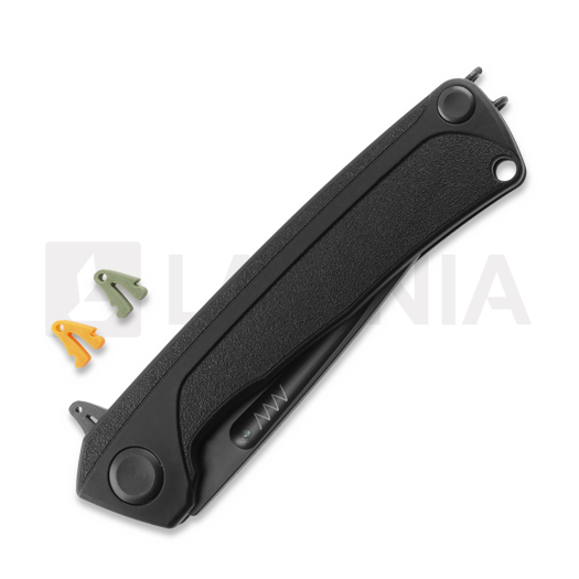 ANV Knives Z200 Plus - Sleipner DLC - GRN sulankstomas peilis, juoda