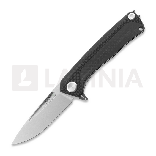 Liigendnuga ANV Knives Z200 Plus - Sleipner Stonewash - G10, must