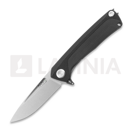 ANV Knives Z200 Plus - Sleipner Stonewash - G10 סכין מתקפלת, שחור