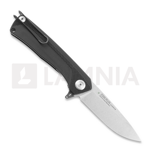 ANV Knives Z200 Plus - Sleipner Stonewash - G10 kääntöveitsi, musta