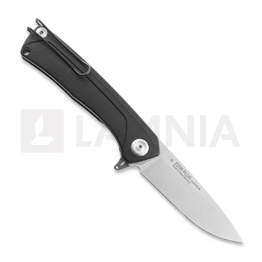 ANV Knives Z200 Plus - Sleipner Stonewash - GRN sulankstomas peilis, juoda