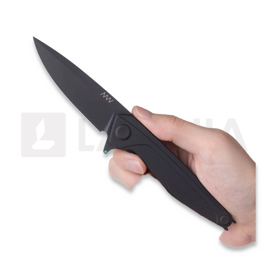 ANV Knives Z300 BB - Sleipner DLC - G10 sulankstomas peilis, juoda