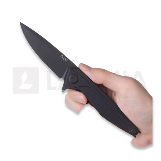 ANV Knives Z300 BB - Sleipner DLC - G10 סכין מתקפלת, שחור
