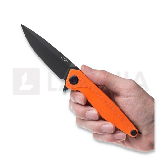 ANV Knives Z300 BB - Sleipner DLC - G10 folding knife, orange