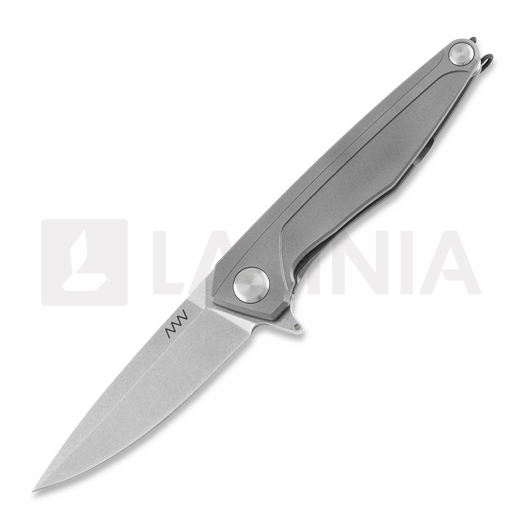 ANV Knives Z300 Plain edge titanium 접이식 나이프