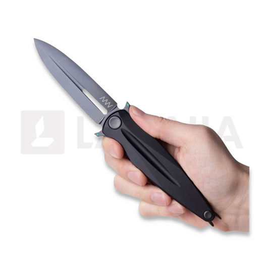 ANV Knives Z400 BB - Sleipner DLC - Dural kääntöveitsi, musta