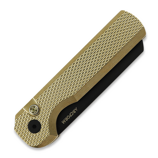 Coltello pieghevole Arcform Slimfoot Auto Tex Bronze Al DLC