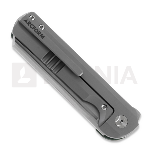 Arcform Slimfoot Ti Green G-10 sulankstomas peilis