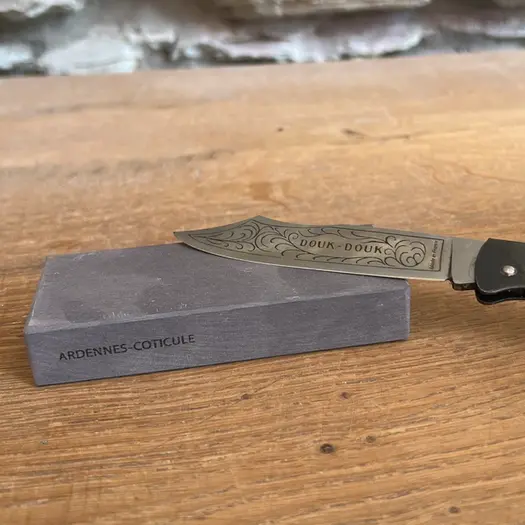 Ardennes Coticule Belgian Blue Whetstone 100x40mm Sharpening Stone