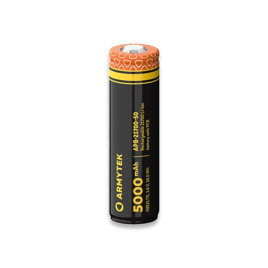 Armytek 21700 Li-Ion 5000 mAh battery with PCB (protected)