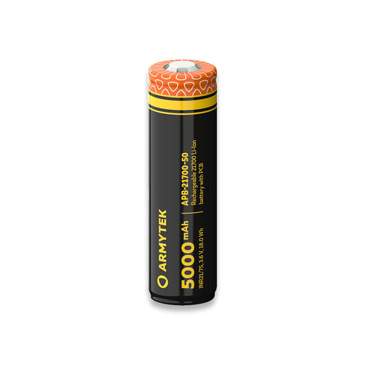 Armytek 21700 Li-Ion 5000 mAh battery with PCB (protected)