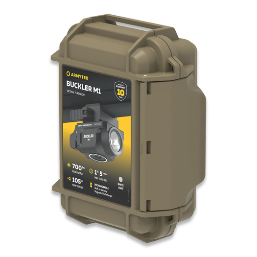 Armytek Buckler M1 White פנס כיס טקטי