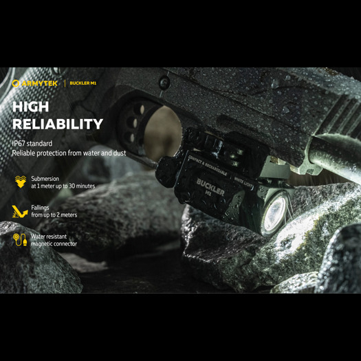 Armytek Buckler M1 White tactical flashlight