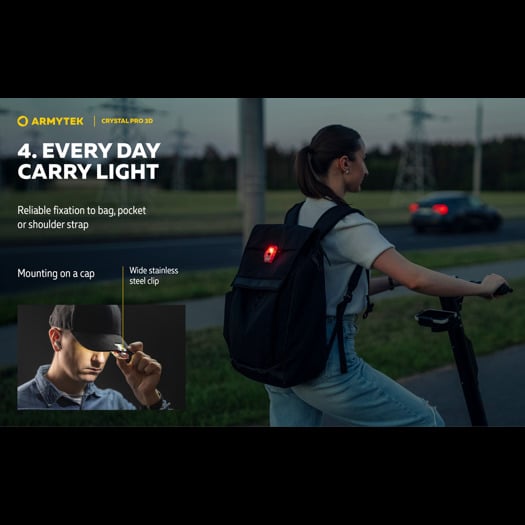 Armytek Crystal Pro 3D Red Ruby