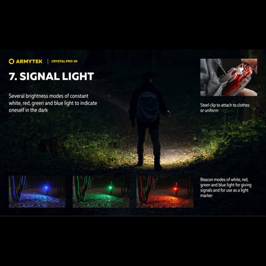 Armytek Crystal Pro 3D Red Ruby