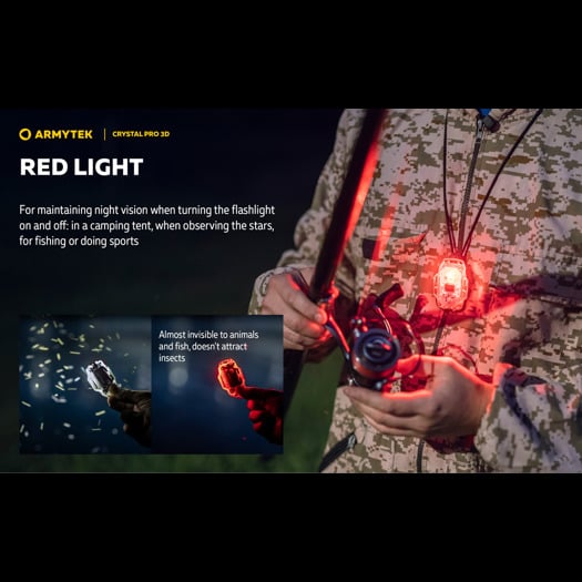 Armytek Crystal Pro 3D Red Ruby