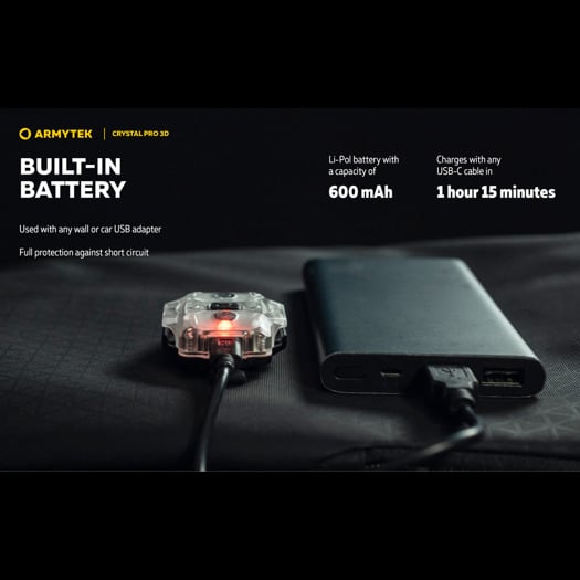 Armytek Crystal Pro 3D Red Ruby