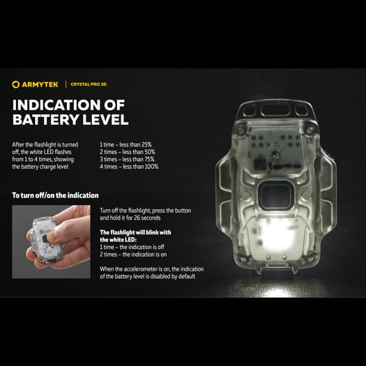 Armytek Crystal Pro 3D Red Ruby