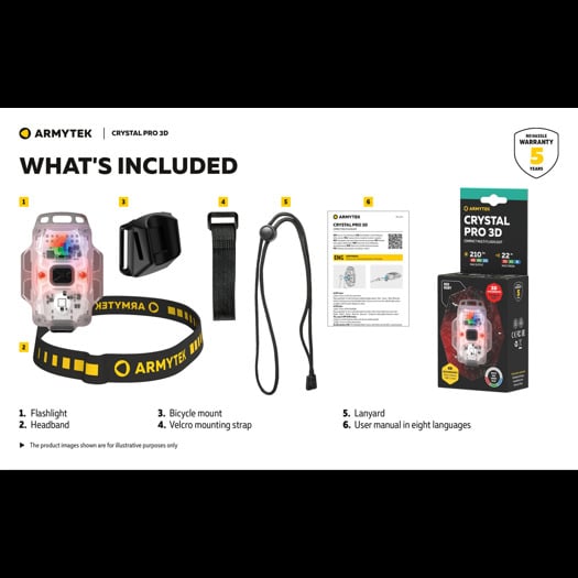 Armytek Crystal Pro 3D Red Ruby