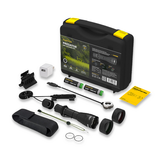 Armytek Predator Pro Magnet USB Extended Set Warm