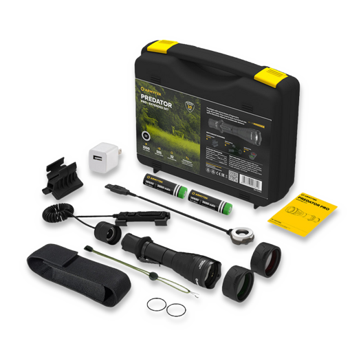 Armytek Predator Pro Magnet USB Extended Set Warm