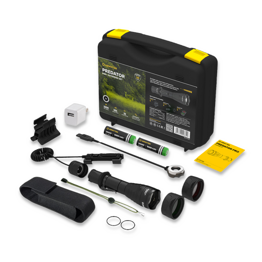 Armytek Predator Pro Magnet USB Extended Set White