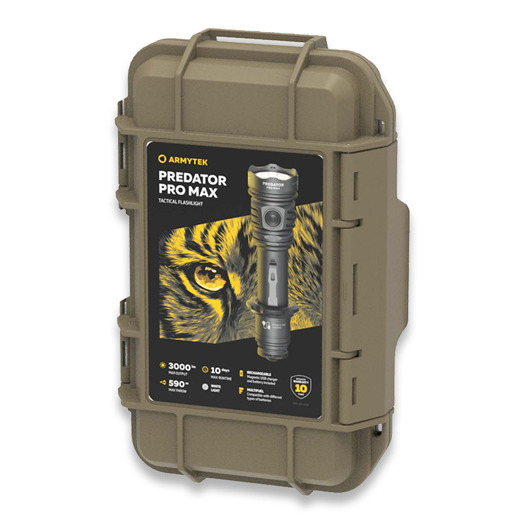 Armytek Predator Pro Max Magnet USB PCB White