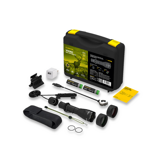 Armytek Viking Pro Magnet USB Extended Set White