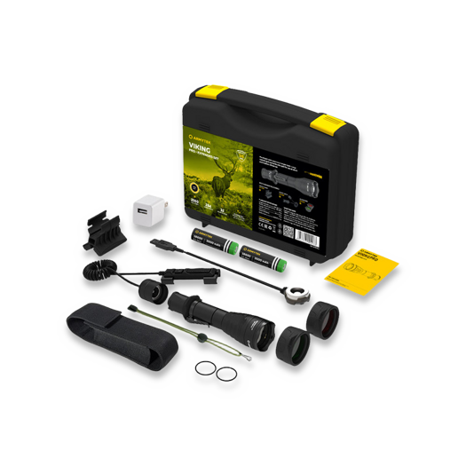 Armytek Viking Pro Magnet USB Extended Set White