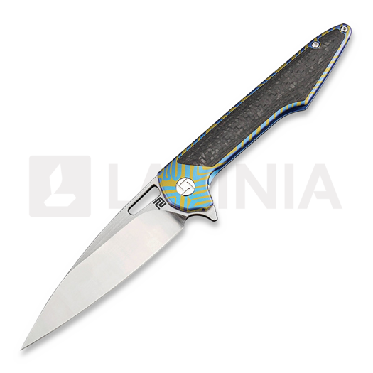 Складний ніж Artisan Cutlery Archaeo Framelock, Blue/Gold
