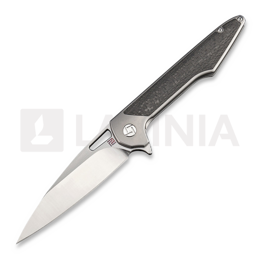 Nóż składany Artisan Cutlery Archaeo Framelock M390, czarny