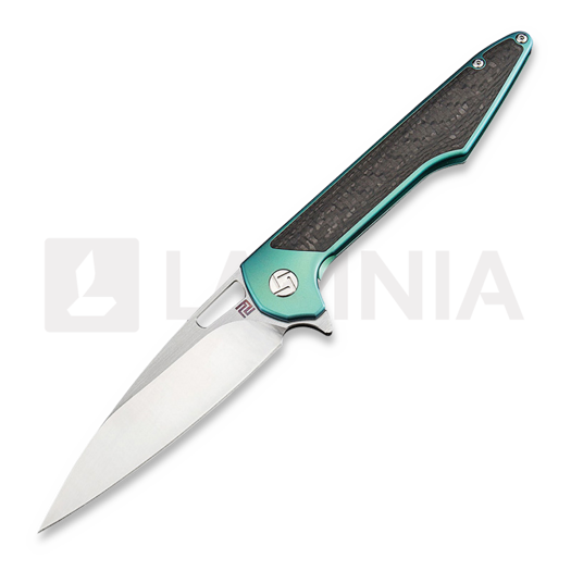 Nóż składany Artisan Cutlery Archaeo Framelock M390, czarny