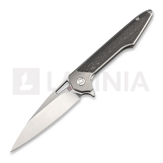 Artisan Cutlery Archaeo Framelock M390 Taschenmesser, grau