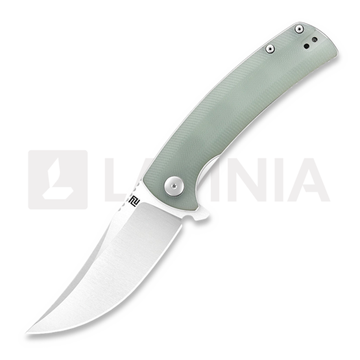 Saliekams nazis Artisan Cutlery Arroyo Linerlock Jade